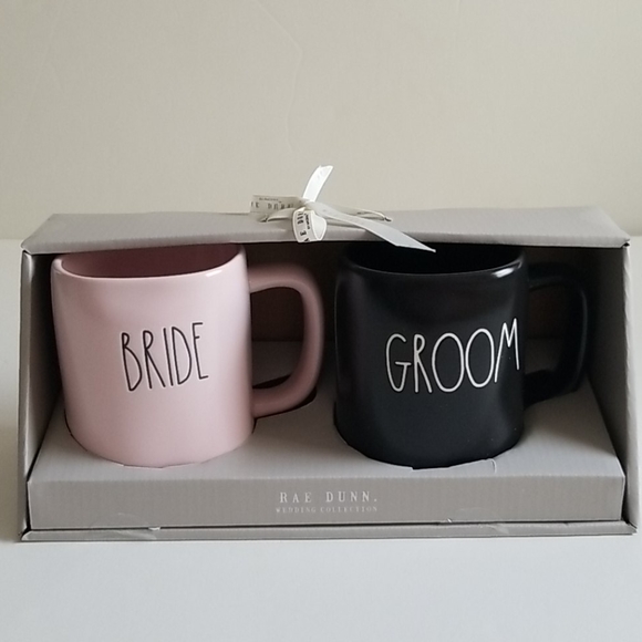 Rae Dunn Other - Brand new Rae Dunn BRIDE /GROOM coffee mug set Rae Dunn Other - Brand new Rae Dunn BRIDE /GROOM coffee mug set